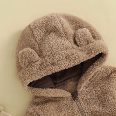 Baby Cozy Bear Winter Romper