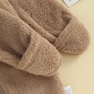 Baby Cozy Bear Winter Romper