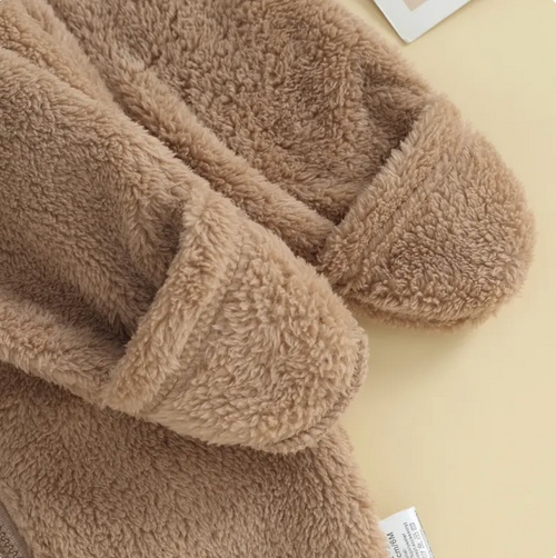Baby Cozy Bear Winter Romper