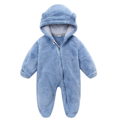 Baby Cozy Bear Winter Romper