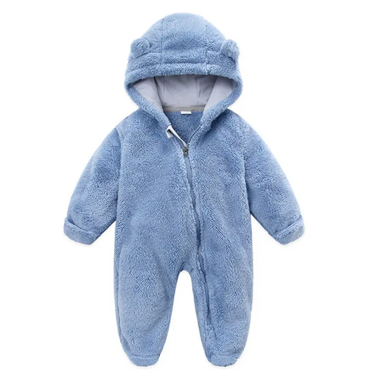 Baby Cozy Bear Winter Romper