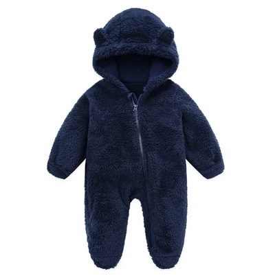 Baby Cozy Bear Winter Romper
