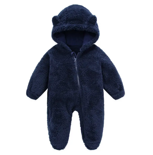 Baby Cozy Bear Winter Romper