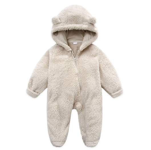 Baby Cozy Bear Winter Romper