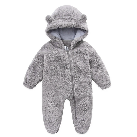 Baby Cozy Bear Winter Romper