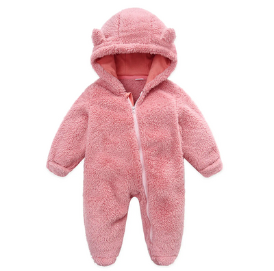 Baby Cozy Bear Winter Romper